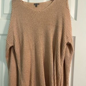 Long Sleeve Tan Sweater